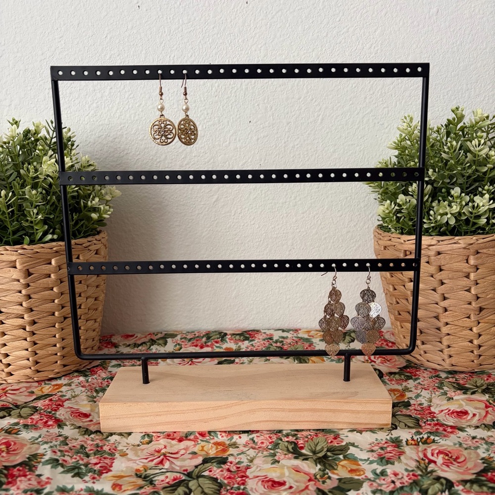 Boho Earring Organizer Display Stand